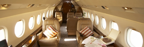 Falcon 2000 intérieur